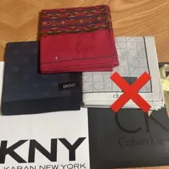 新品DKNY & CK ＆KENZOハンカチ 3枚セット