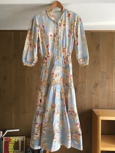 美品 インゲボルグ(INGEBORG)　花柄　フラワー　ロング　ワンピース