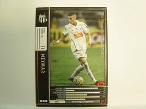 WCCF 2010-2011 SP 黒 ネイマール　Neymar Jr 1992 Brazil　No.11 Santos FC 10-11 Panini Rookie Card