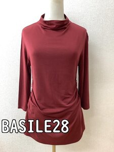 BASILE28 バジーレ28 深い赤のカットソー サイズ42