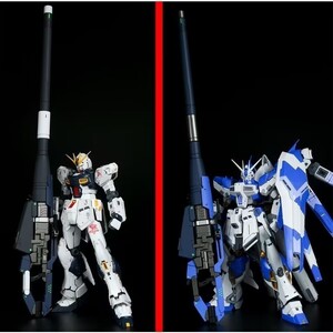 EffectWings/EW 1/144 Hi-νガンダム 専用 ハイパー・メガ・バズーカ・ランチャー 本体無し 色分け済 RG HG 海外製プラモデル 未組立