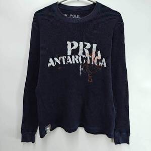 【中古】ポロラルフローレン ストレッチ トレーナー Antarctica POLO RALPH LAUREN M ネイビー KK-RL-LS3932 メンズ トップス