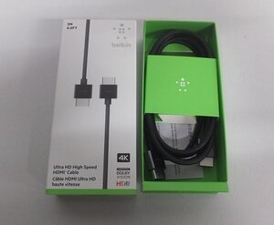 ■未使用 Belkin HDMIケーブル AV10175ds2M-BLK 4K対応