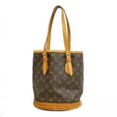 ルイ・ヴィトン(Louis Vuitton) ルイ・ヴィトン トートバッグ モノグラム バケットPM M42238 ブラウンレディース