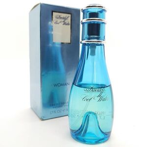 ダビドフ クール ウォーター ウーマン EDT 50ml ☆残量たっぷり　送料450円