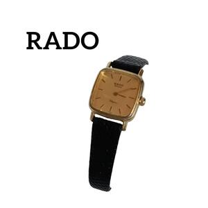 【即決 稼働】922-5 RADO ラドー レディース 腕時計 稼働 金ゴールド色 179 9103