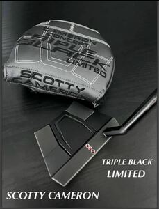 送料無料 希少 SCOTTY CAMRON PHANTOM X 9.5 TRIPLE BLACK 数量限定モデル スコッティキャメロン ファントム レア