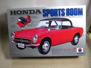 送料660円●現状 プラモデル 未組立品●ニットー 1/24●HONDA ホンダ スポーツ800M