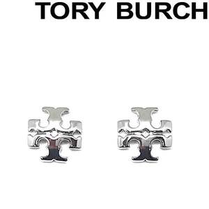 TORY BURCH トリ―バーチ ブランド ピアス キラ 8MM スタッズ ロゴシルバー 64974-022