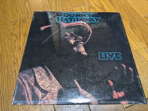 LP Donny Hathaway Live 大名盤! シュリンクあり 重量盤