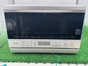 【T①18k1623】東芝(TOSHIBA) スチーム オーブンレンジ 石窯オーブン ER-X60(W) グランホワイト 23L 250℃ 1段調理 電子レンジ ER-X60