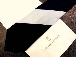 ♪№H0843良品♪【人気の超細7.9㎝】【UNITED ARROWS】ユナイテッドアローズ♪ネクタイ♪ナロータイ♪