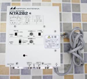 ∨ USED｜CATV ブースター 28dB型｜日本アンテナ N7A282 屋内用双方向CATV増幅器 ｜ ■O0998