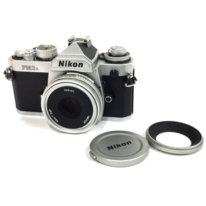 1円 Nikon FM3A NIKKOR 45mm 1:2.8P 一眼レフフィルムカメラ レンズ マニュアルフォーカス L132147