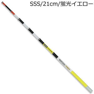 攻棚ワカサギ扁平スケルトン穂先 21cm PROX プロックス SSS 蛍光イエロー WHSH521SSS