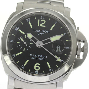 パネライ PANERAI PAM00297 ルミノール GMT デイト スモールセコンド 自動巻き メンズ _837339