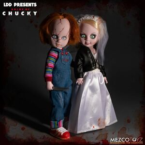 ★チャッキー ティファニー リヴィング・デッド・ドールズ フィギュア Living Dead Dolls CHUCKY & TIFFANY MEZCO