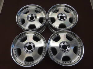 A-114　ＷＯＲＫ　ユーロラインＤ　17×8J ET35 PCD114.3 4,5H 4本　ワーク　人気商品　カスタム　ＶＩＰ　車　等に是非　！