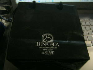 LUNA SEA ルナシー / 25th ANNIVERSARY SINCE 1989 for SLAVE 紙袋入箱入ハンドタオル+ブラックソープ 新品 SUGIZO 河村隆一 J INORAN 真矢