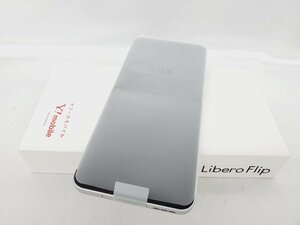 1円～【未使用品】Y!mobile スマートフォン ZTE Libero Flip A304ZT ホワイト 判定○ ※SIMロック解除済み 11635830 0728