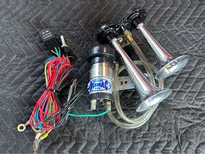 NOIMAC エアーホーン　12v クラクション　旧車