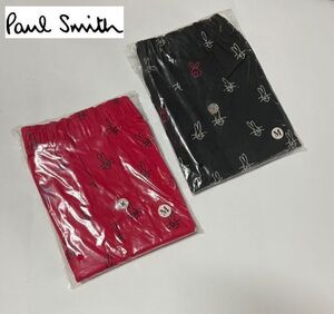 ◇i68 新品 箱無し お買い得 国内正規品 ポールスミス Paul Smith トランクス2枚セット M アンダーウエア インナーウエア