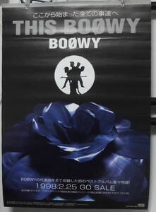 BOOWY - THIS BOOWY /ポスター!!