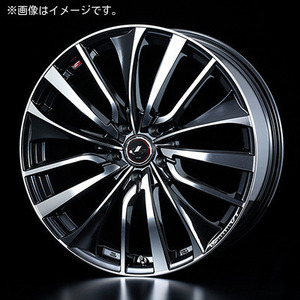 【個人宅発送可能】ウエッズ Weds 17X7.0J +47 5H PCD100 PBMC ホイール 1本 LEONIS VT レオニス・ブイティー (36351)