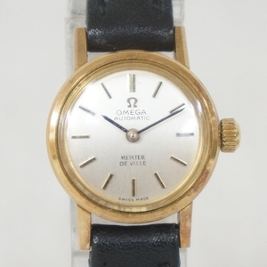 稼働品 OMEGA オメガ De Ville デビル MEISTER マイスター Cal.661 18C 750 総重量:約15.9g レディース 自動巻き 腕時計 5307086021