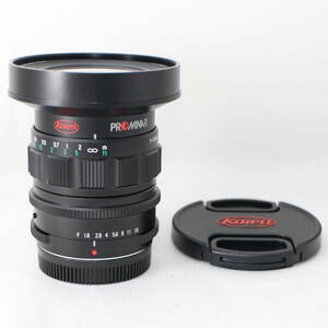 ☆美品☆ Kowa 単焦点レンズ PROMINAR 12mm F1.8 ブラック マイクロフォーサーズ専用 コーワ BK #1980