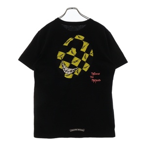 CHROME HEARTS クロムハーツ ×MATTY BOY PPO Pretense Tee ×マッティボーイ プリテンス フロントロゴプリント 半袖Tシャツ ブラック