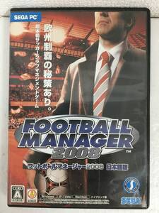 ●○E604WindowsXP/Vista MacOSv10.3.9以降 FOOTBALL MANAGER 2008 フットボールマネージャー 2008 日本語版○●