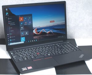 NoT830♪Lenovo ThinkPad E15 Gen2 Ryzen3 4300U 2.7GHz/8GBRAM/SSD128GB/15.6インチFullHD/Win10Pro64bit テンキー装備 Win11対応機種