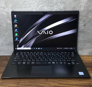 1円～ ●SONY VAIO Pro PK / Core i7 8565U (1.80GHz) / メモリ 16GB / SSD 128GB / 14型 4K (3840×2160) / Windows10 Pro 64bit