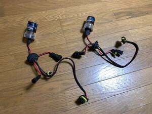 ★② 中古 HID バーナー セット / HB4 フォグランプ 6000K ホワイト