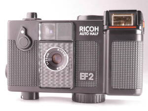 ★訳あり実用品★ RICOH リコー AUTO HALF EF2 レンズキャップ シャッター 巻き上げ OK R2319#582#0004