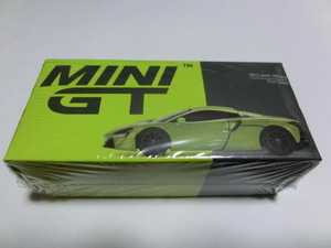 MINI GT 1/64 マクラーレン アルトゥーラ フラックスグリーン 右ハンドル MGT00496-R 新品