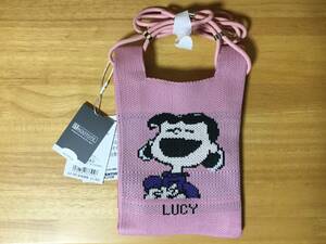 未使用★ROOTOTE×PEANUTS　ルートートのミニショルダーバッグ　ベビールー / baby roo「LUCY / ルーシー」柄★こでかけバッグ