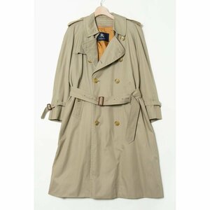 【1円スタート】BURBERRY LONDON バーバリー ライナー付きトレンチコート アウター 定番 ベーシック トラッド ベージュ 90-165-4 日本製