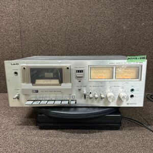 MYM6-378 激安 Lo-D STEREO CASSETTE TAPE DECK D-460 カセットデッキ 通電OK 中古現状品 ※3回再出品で処分