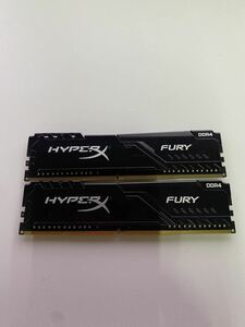 DDR4 Kingston FURY HyperX 8G×2 16G 2666 1円スタート