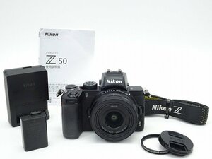 ●○【良品・総シャッター数2900回以下】Nikon Z50 16-50 VRレンズキット ミラーレス 一眼カメラ Zマウント ニコン○●026112001○●