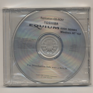 s700/東芝 EQUIUM 5500シリーズ アプリケーションCD