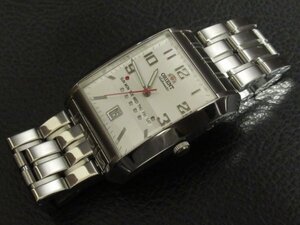 オリエント アメリカンラグシー セレクトアイテム 限定モデル ORIENT AUTOMATIC URL002FP シルバー スクエア メカニカル 自動巻 時計