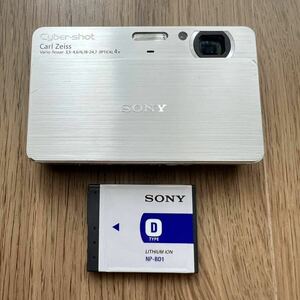 SONY ソニー Cyber-shot DSC-T700 サイバーショット コンパクトデジタルカメラ デジカメ コンデジ バッテリー付属 中古ジャンク