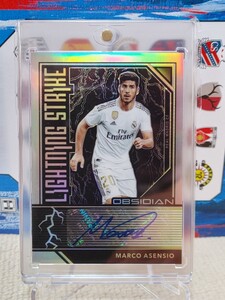 PANINI OBSIDIAN MARCO ASENSIO マルコ・アセンシオ 直筆サインカード 10シリアル レアル・マドリード