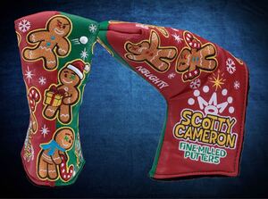 2024 スコッティ・キャメロン パターカバー Scotty Cameron Headcover Gingerbread Men 