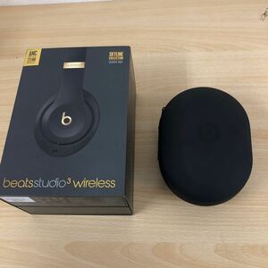 美品 ヘッドホン ビーツ Beats Studio 3 Wireless MXJ92PA/A シャドーグレー ワイヤレス オーディオ機器