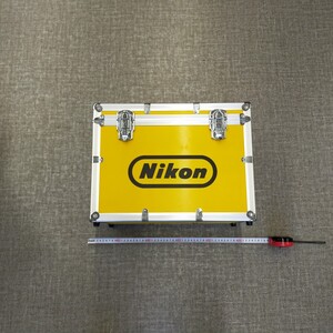 す2543 ハードケース Nikon ニコン 鍵付 フォトタックルケース カメラケース アルミ イエロー 黄色 バック