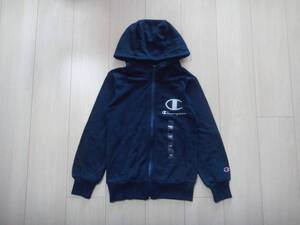 ★新品　チャンピオン　CHAMPION　スウエットパーカー　★ネイビー★止水ジッパー★子供用